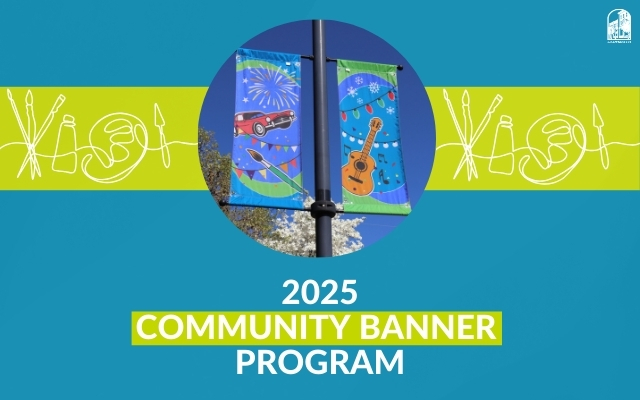 2025 Community Banner Program Graphic