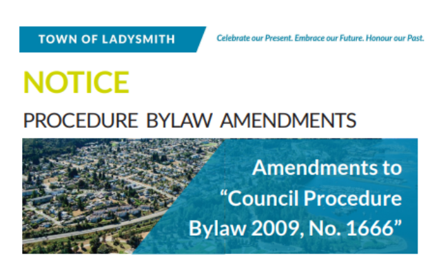 Thumbnail - Notice Procedure Bylaw Amendment