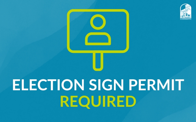 Election Permit Sign